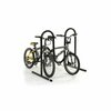 Global Industrial Wave Bike Rack, Black, Free Standing, 5-Bike 652777F